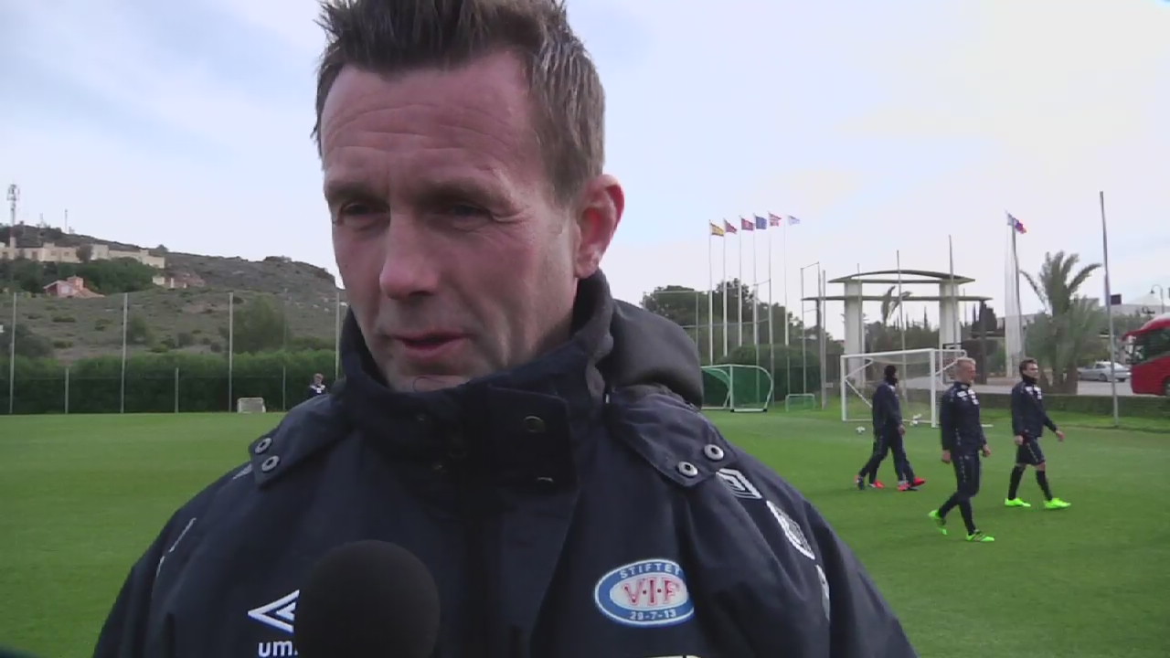 - Vi skal trene mye på La Manga